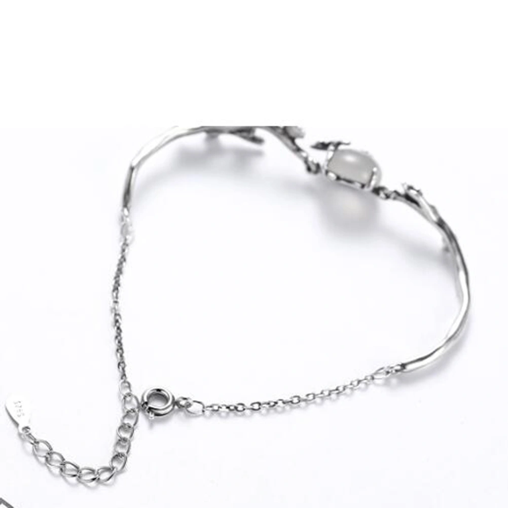 Moon Shadow Plum Blossom Bracelet Trendy Bracelets Bangles For Women Girlfriend Gift