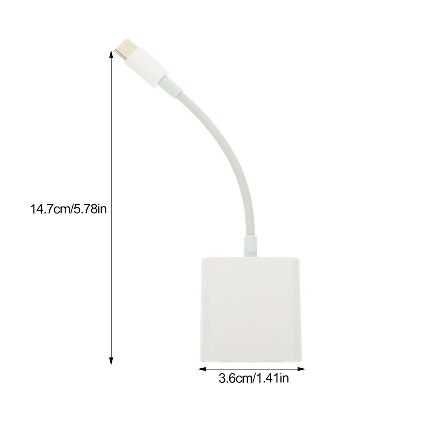 Card Reader USB-C To External Memory Card Reader TF Card Adapter Accessory