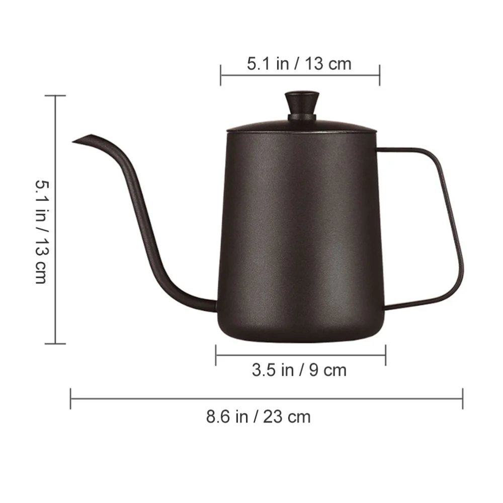 Practical Stainless Coffee Pot Stainless Coffee Kettle Stainless Coffee Can