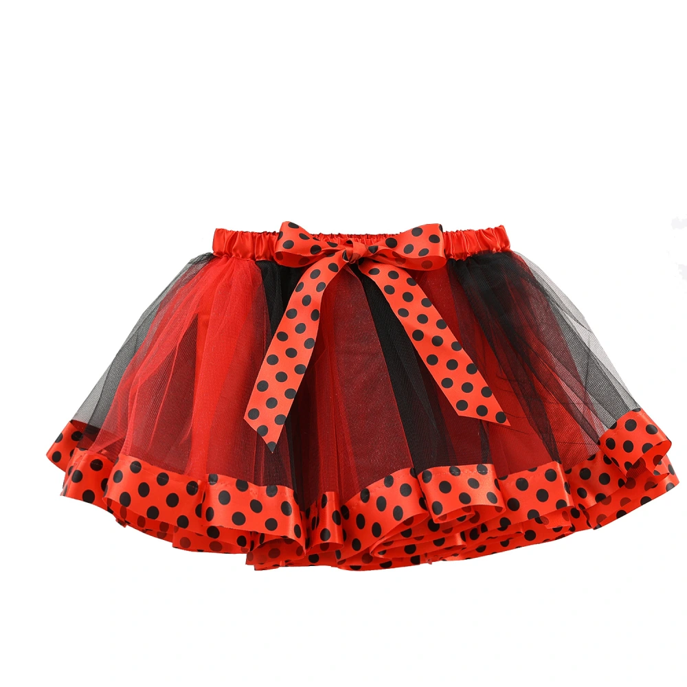 Tulle Skirt Toddler Girl Tutu Skirt Carnival Party Skirt Stage Performance Costume Prop for Ballet Dance