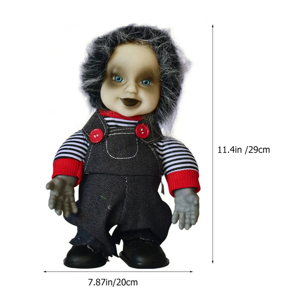 Halloween Decorative Ghost Baby Voice-activated Luminous Party Scene Layout Electric Toy