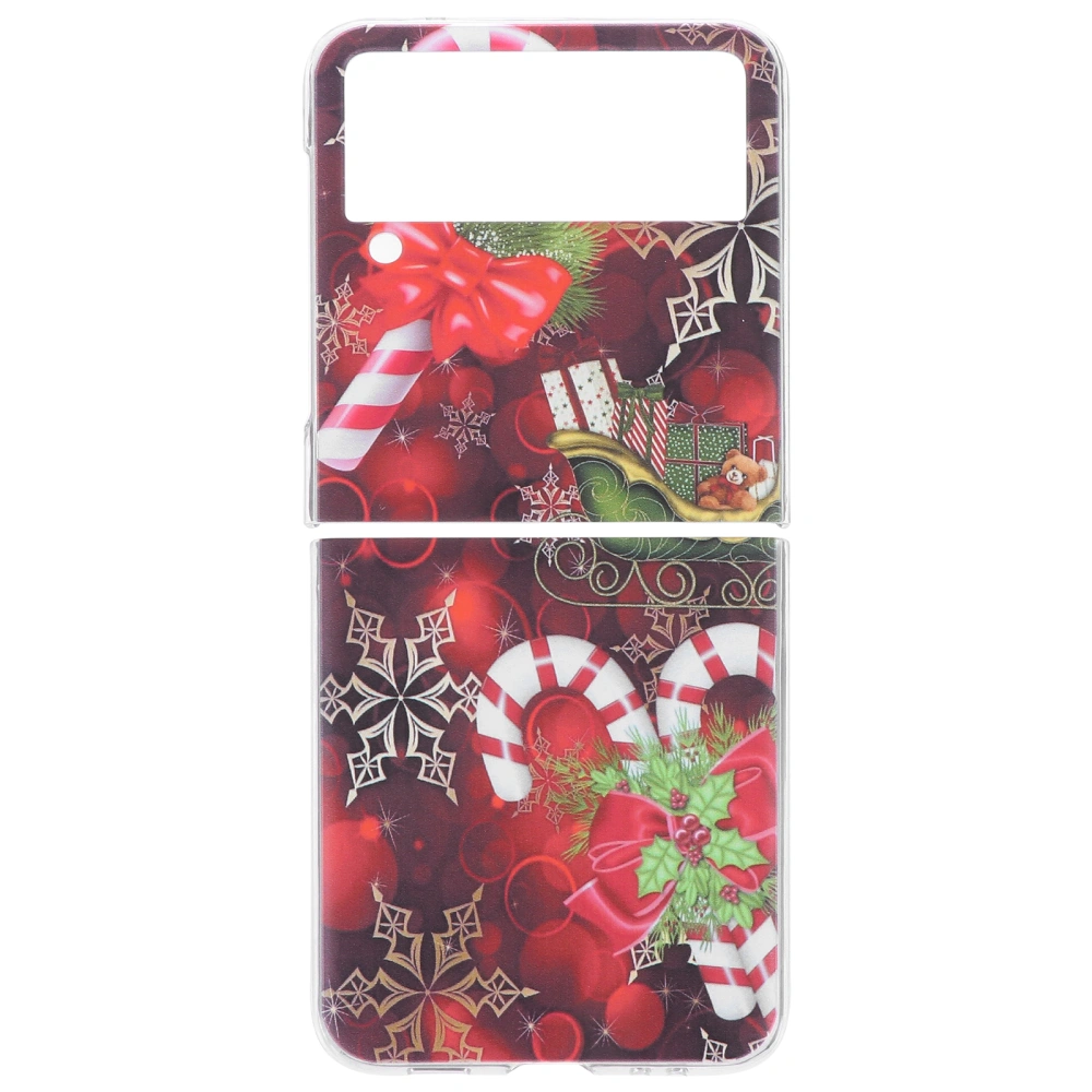 1Pc Christmas Painting Phone Cover Phone Shell Compatible for Samsung Z Flip3