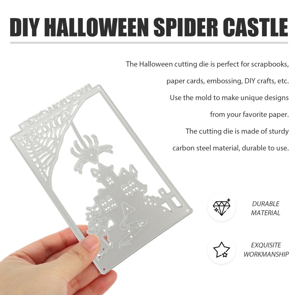 Cutting Die Halloween Castle Pattern Design Cutting Die DIY Carbon Steel Molds