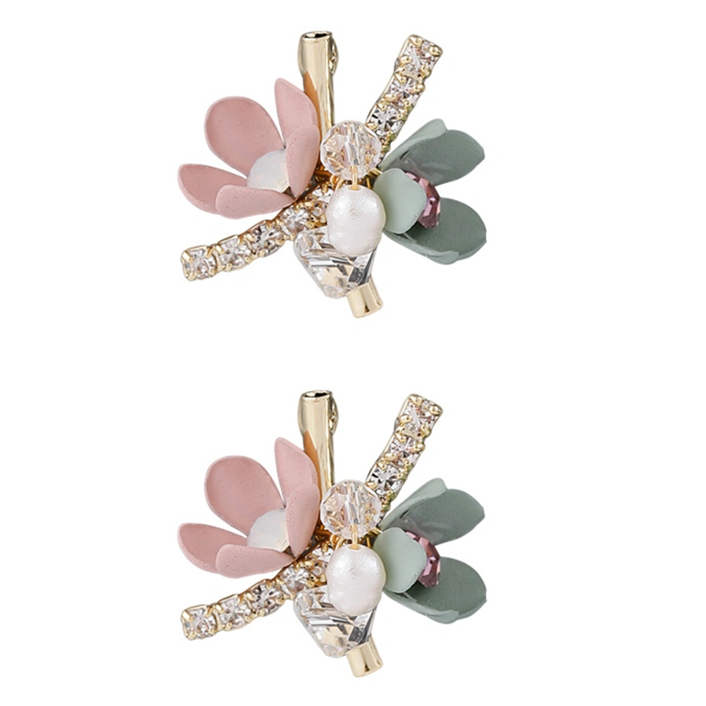 1 Pair of Alloy Earrings Elegant Girls Ear Studs Unique Ear Decor Accessories