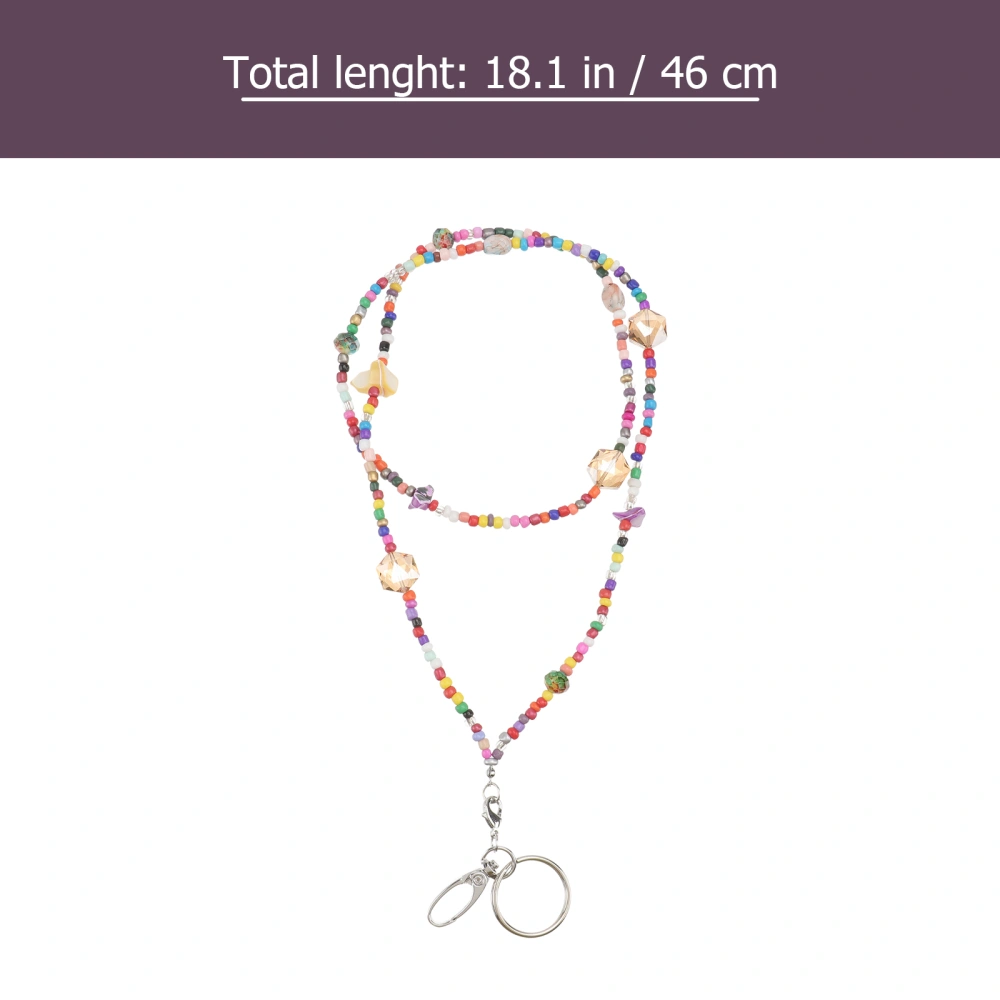 1Pc Colorful Brand Lanyard Fashionable Clavicle Accessory DIY Hanging Chain