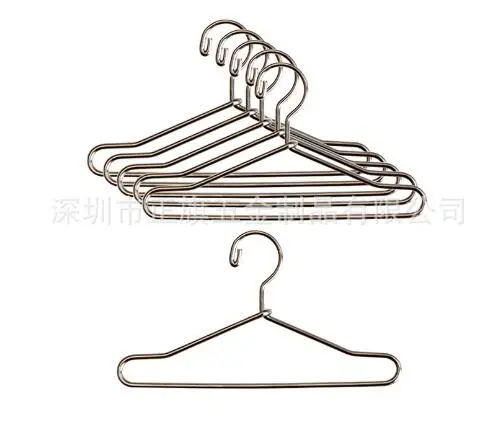 20pcs Metal Dolls Clothes Hangers Mini Doll Closet Hangers Doll House Mini Hangers