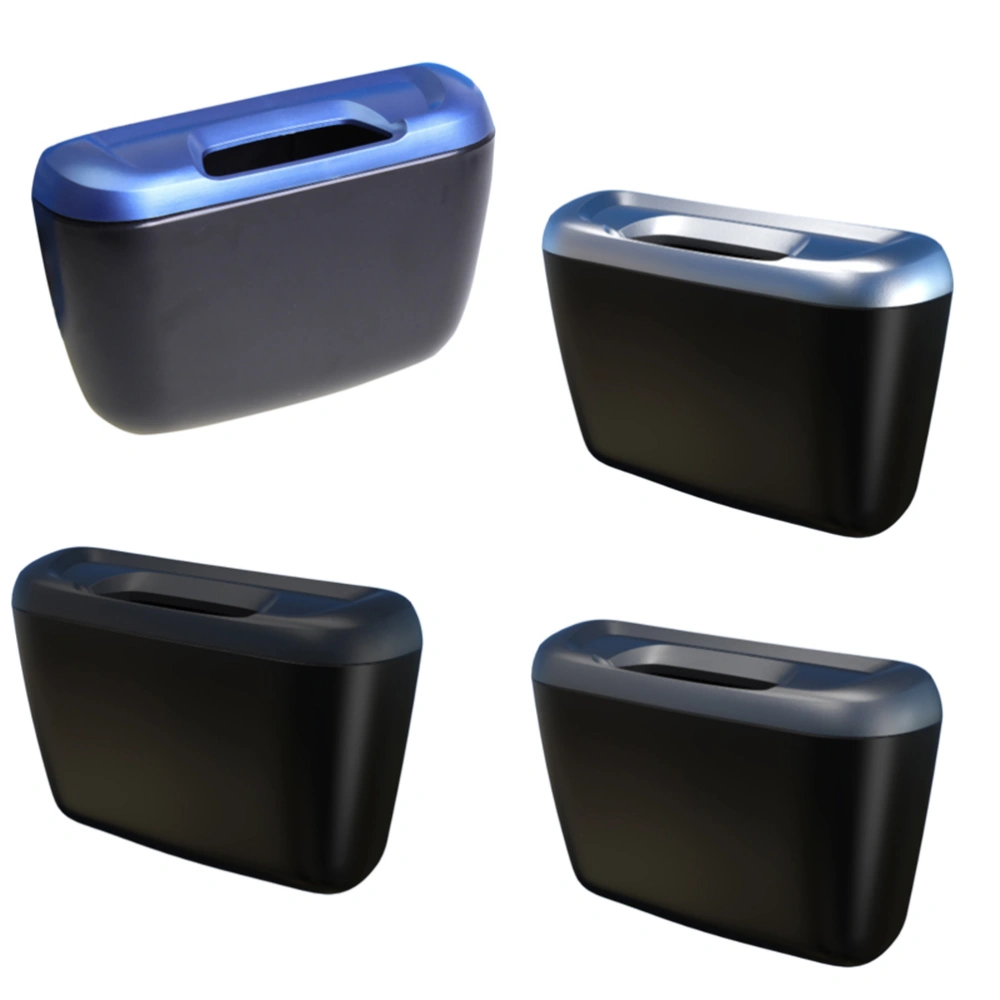 Multi-function Vehicle Door Side Trash Can Universal Traveling Portable Mini Car Trash Can Black