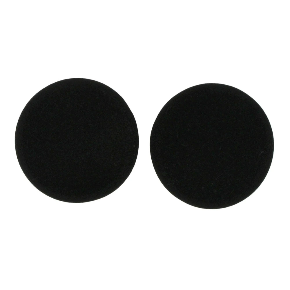 1 Pair Headphone Replacement Ear Pad Ear Cushion Ear Cup Ear Cover Earpads for Sennheiser PX100 (Black)