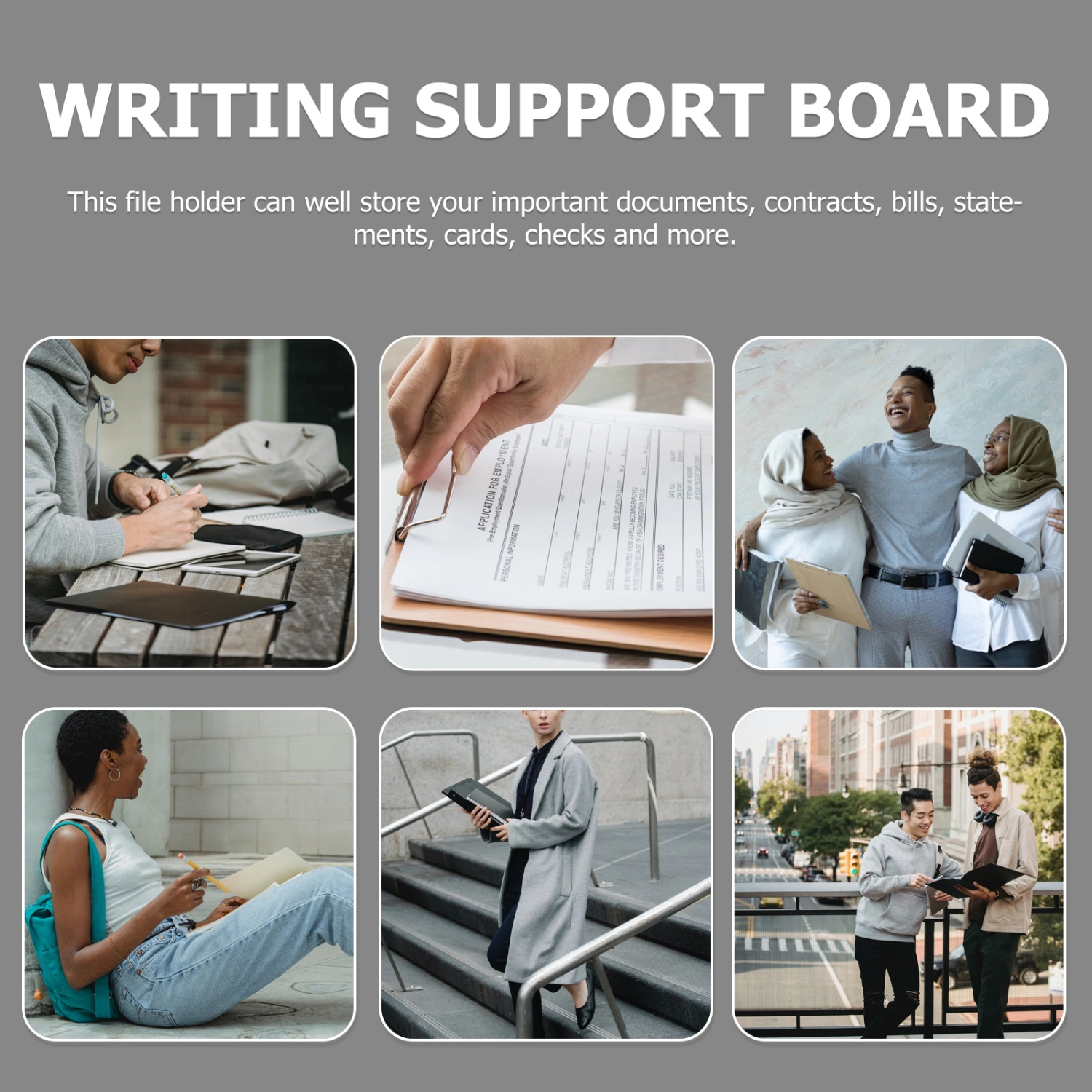 Multi-functional Clipboard Writing Conference Clip Board Practical File Clipboard