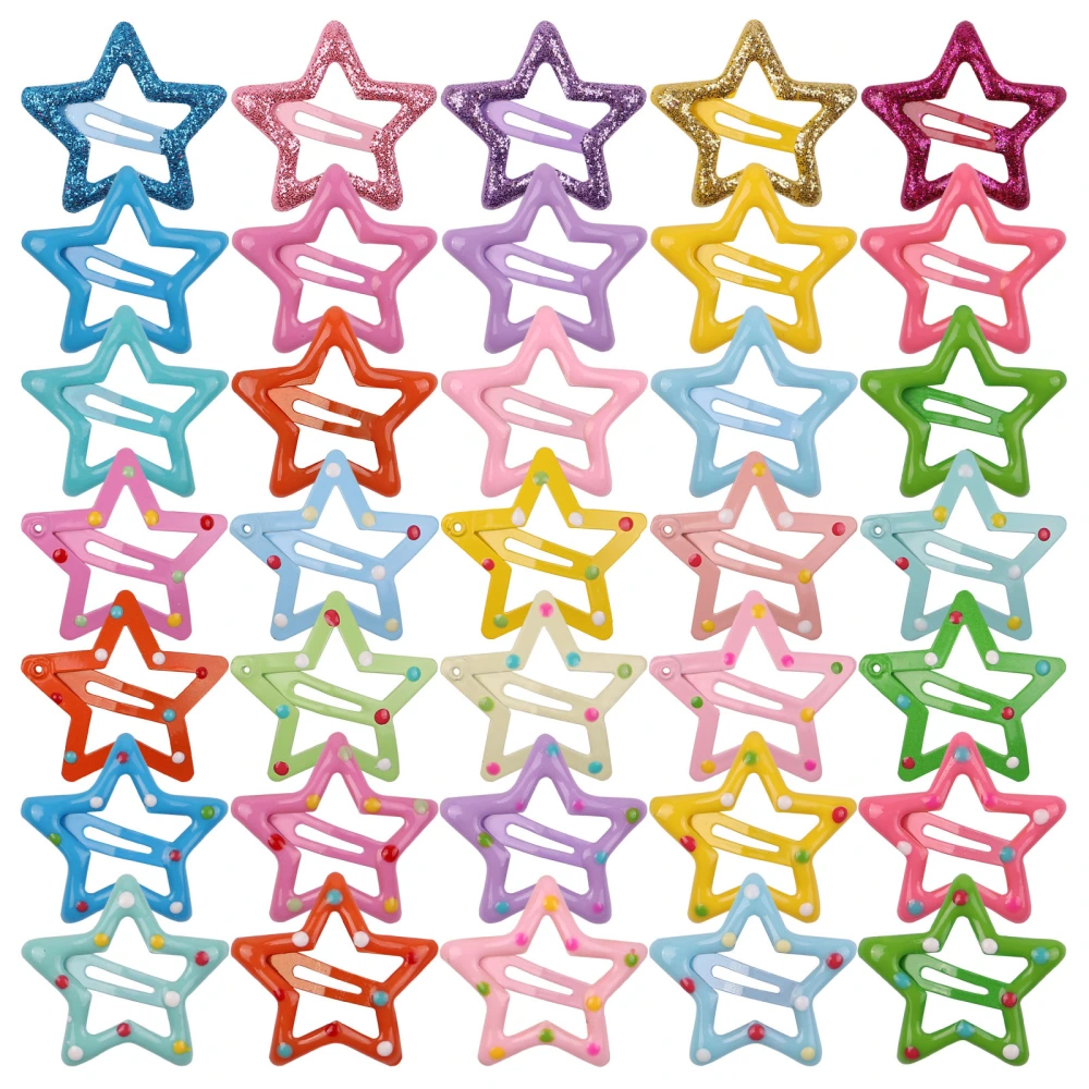 35 pcs Kids Hair Clips Toddler Girl Hair Clip Star Hair Clips Cute Hair Clips Decorative Hair Clips