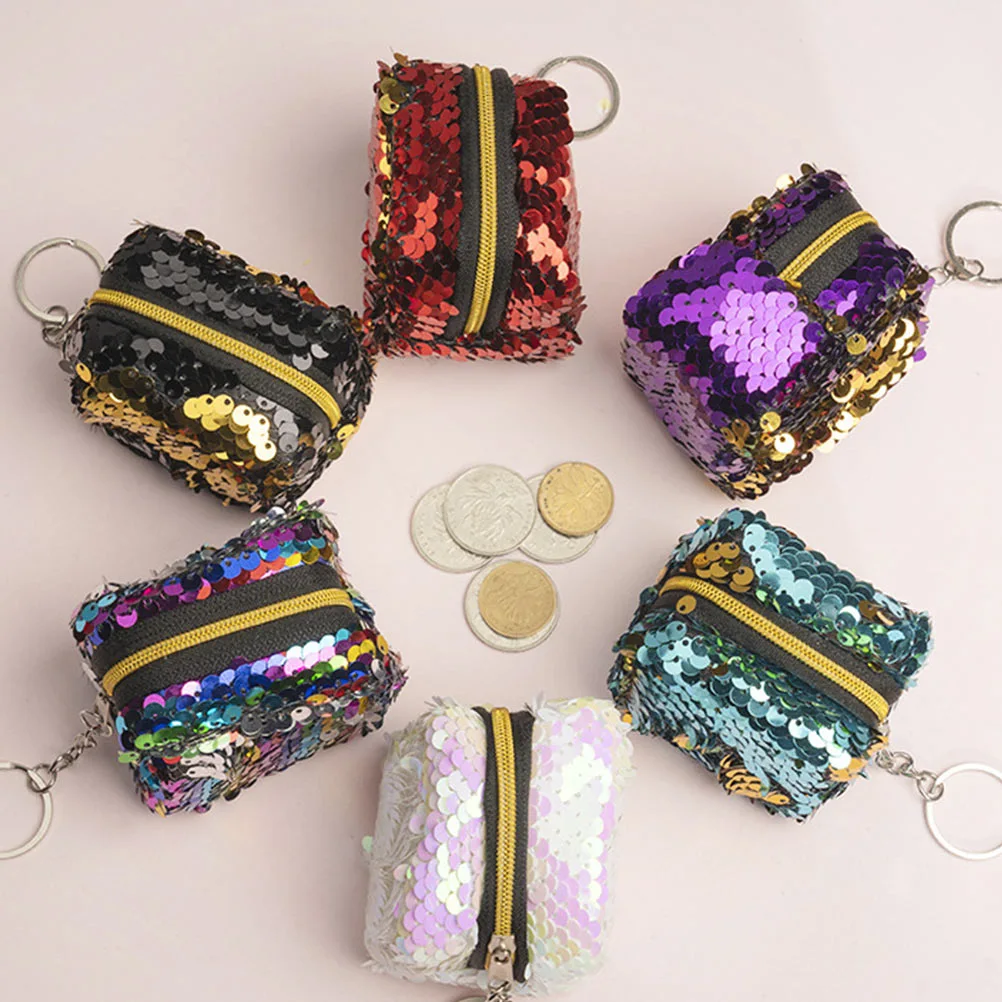 4Pcs Children Handheld Change Purses Cards Storage Pouches Kids Storage Bags