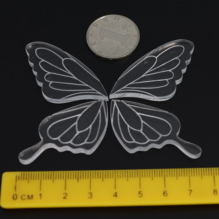 4pcs Wire Inlay Template Clear Acrylic Wire Inlay Stencil Filigree Template Hair Accessory Diy Tool