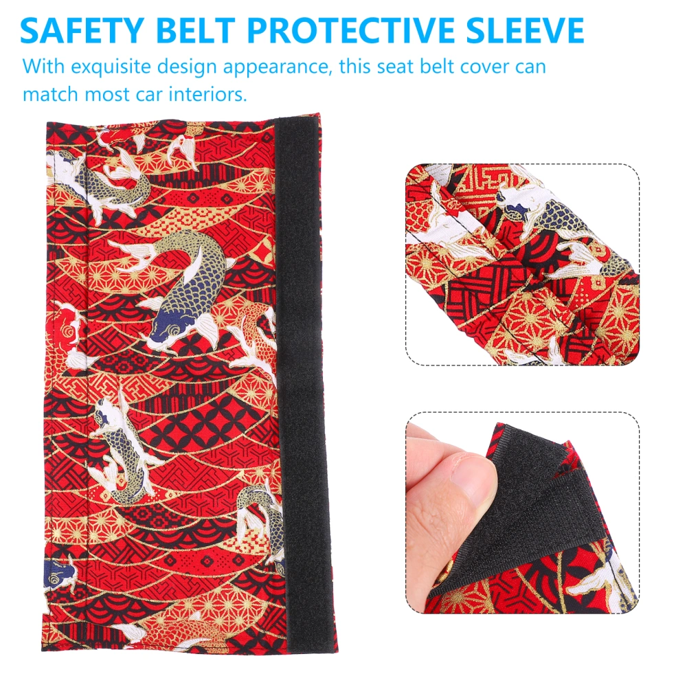 1Pc Fashion Car Safety Belt Protector Cozy Car Seat Belt Pad Seat Belt Cushion