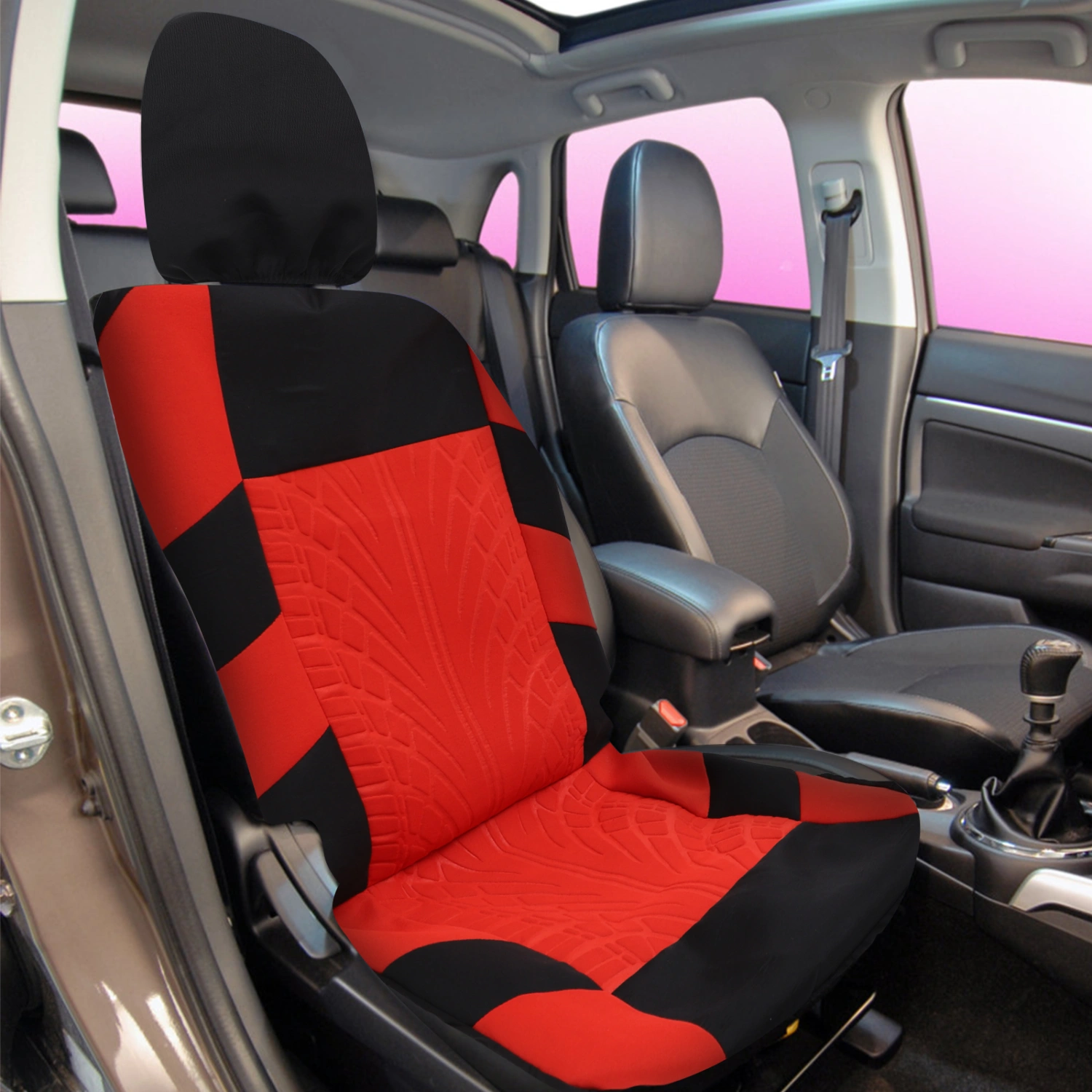1 Set Car Seat Cover Pattern Automotive Seat Cover Interior Front Seat Cover