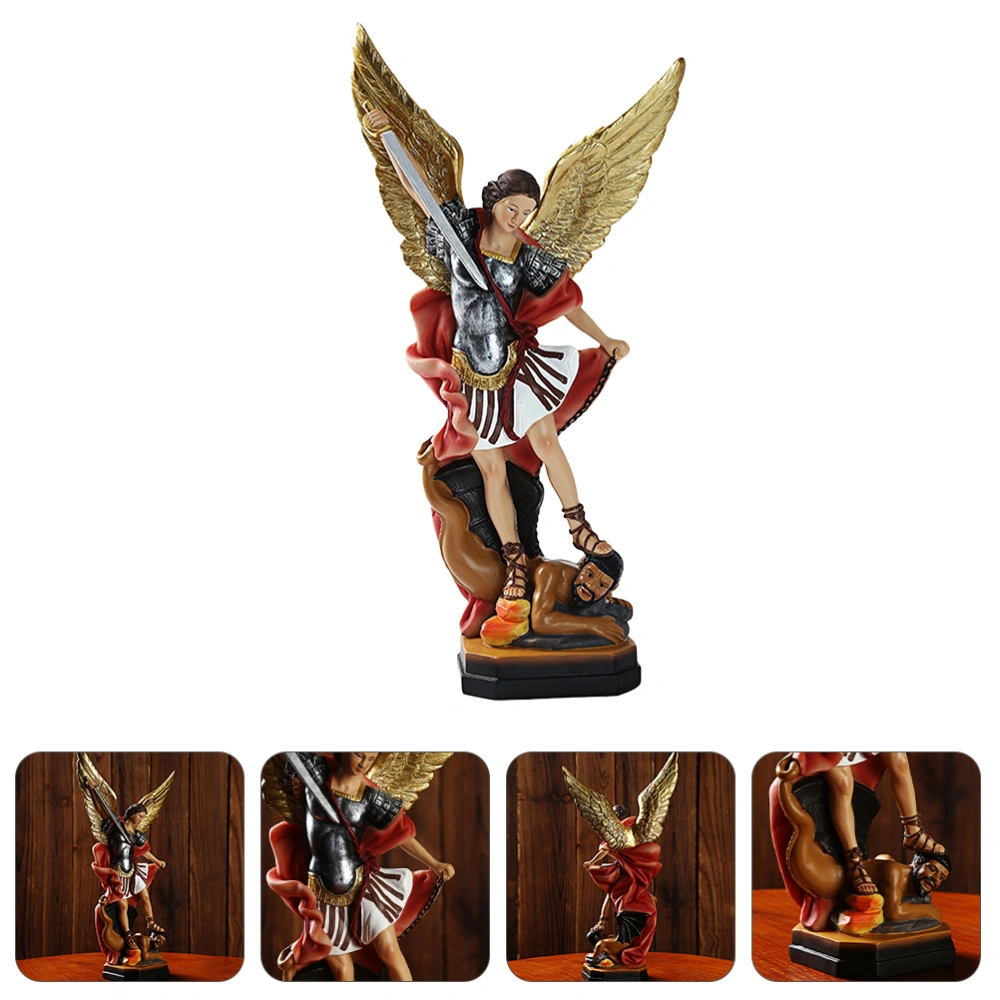 Catholicism Kill Demons Statue Creative Angel Figurine Premium Angel Figurine