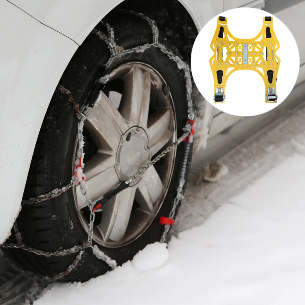 6 Pcs Anti-slip Tires Chain Car Emergency Escape Snow Chain Vehicle Accessories