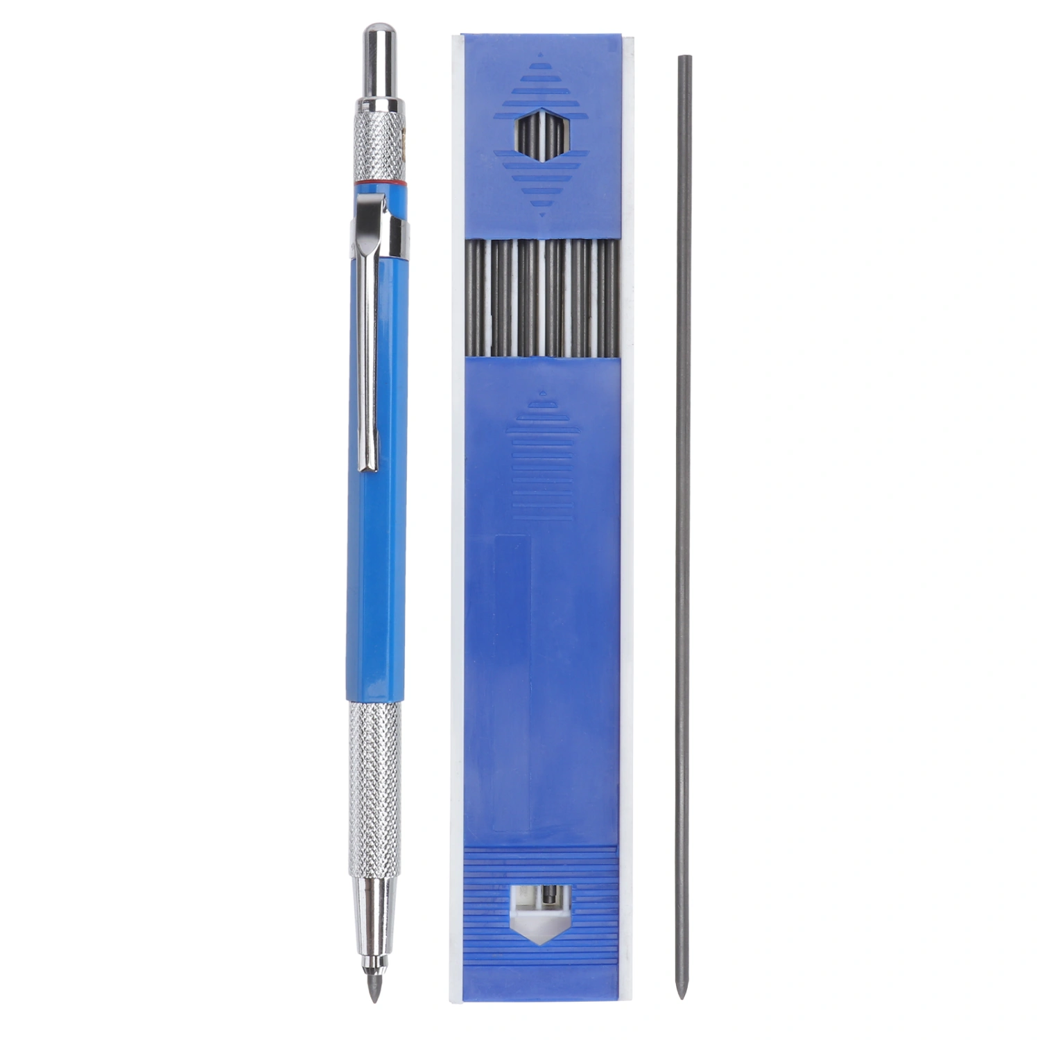 2 Sets of Good Quality 2.0 Drawing Engineer Marker Drawing Automatic Pencil Blue