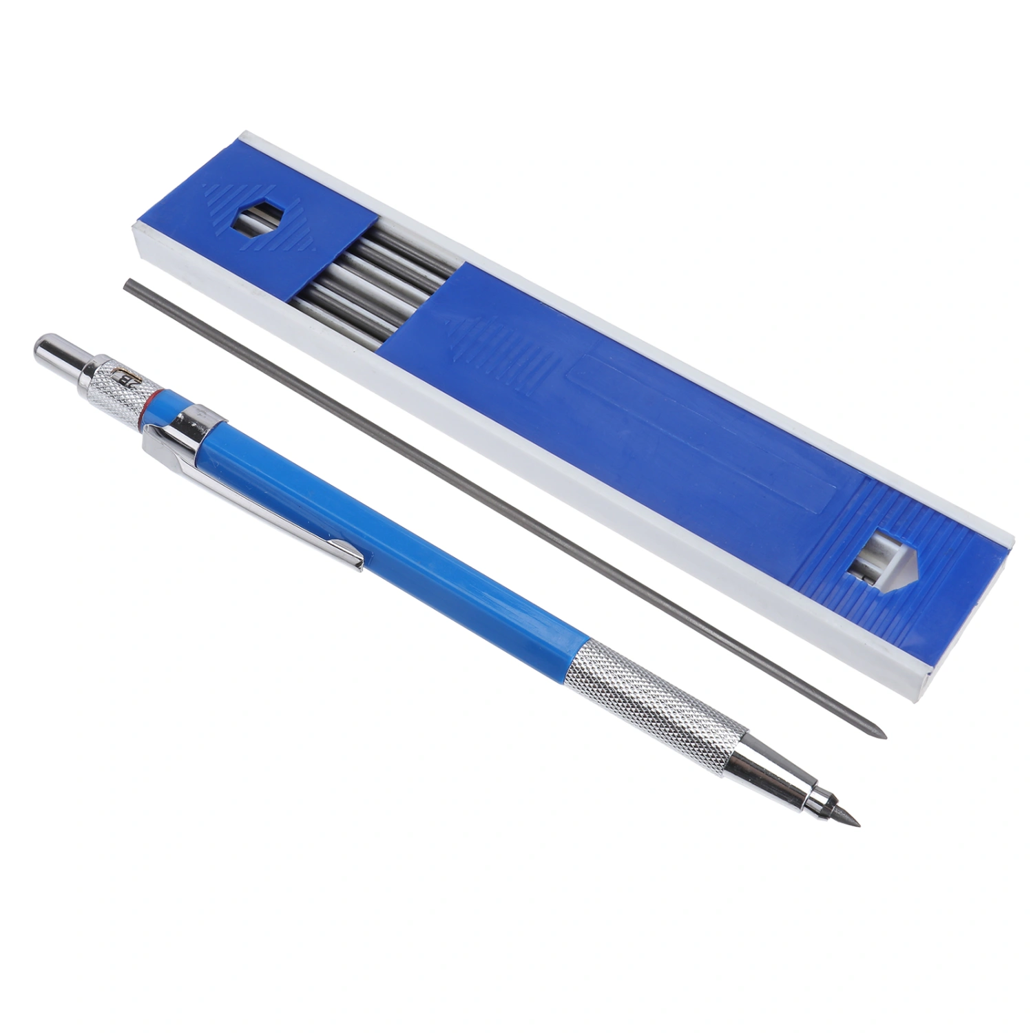 2 Sets of Good Quality 2.0 Drawing Engineer Marker Drawing Automatic Pencil Blue