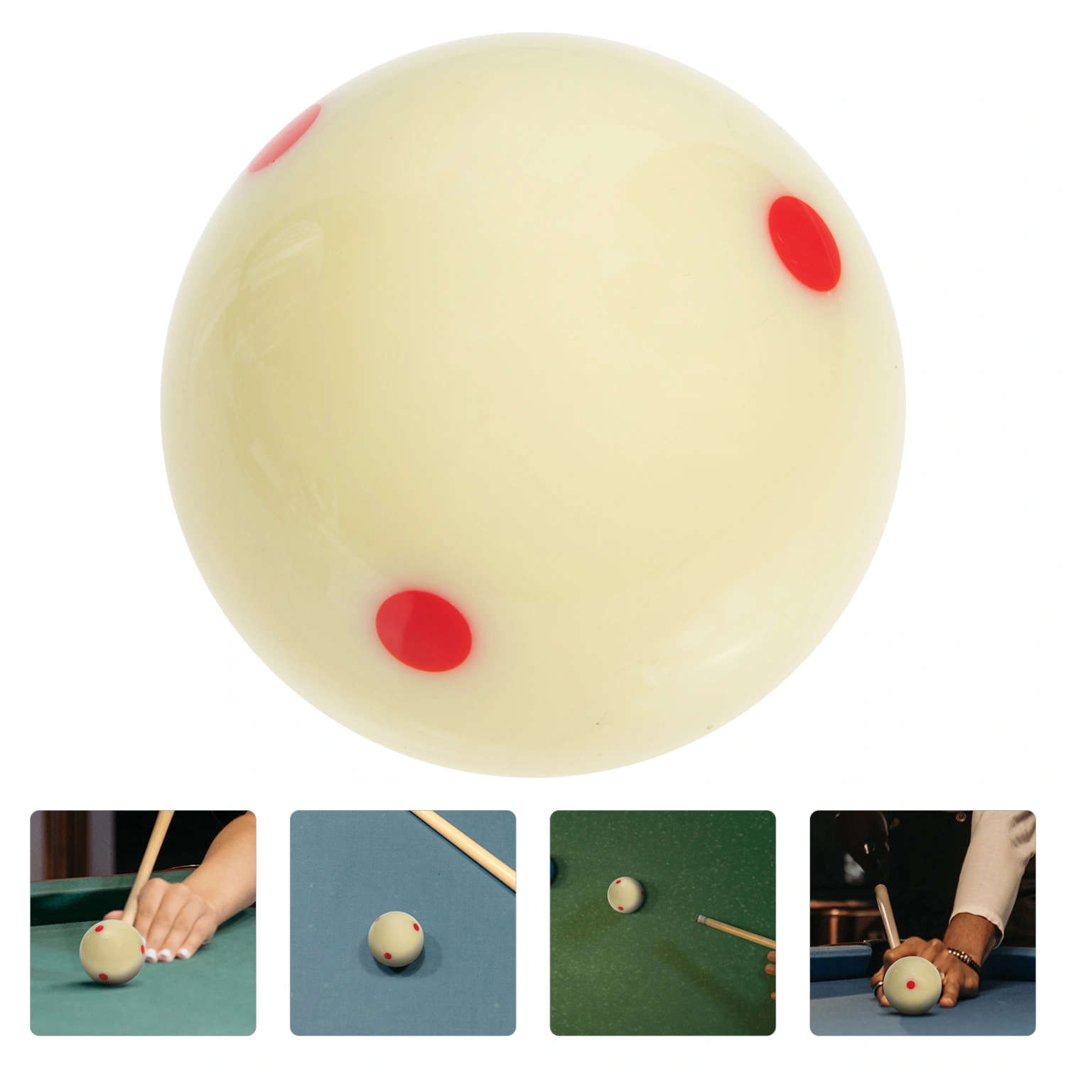 Cue Ball Plain Billiard Fancy Cue Ball Billiard Practice Training Cue Ball