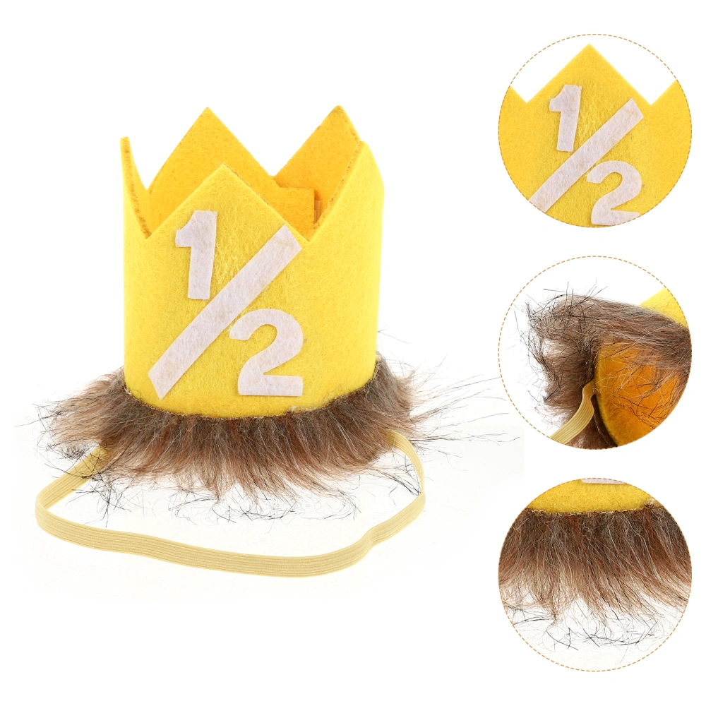 Birthday Crown Hat Kids Birthday Golden Crown Hat Child Birthday Crown Hat