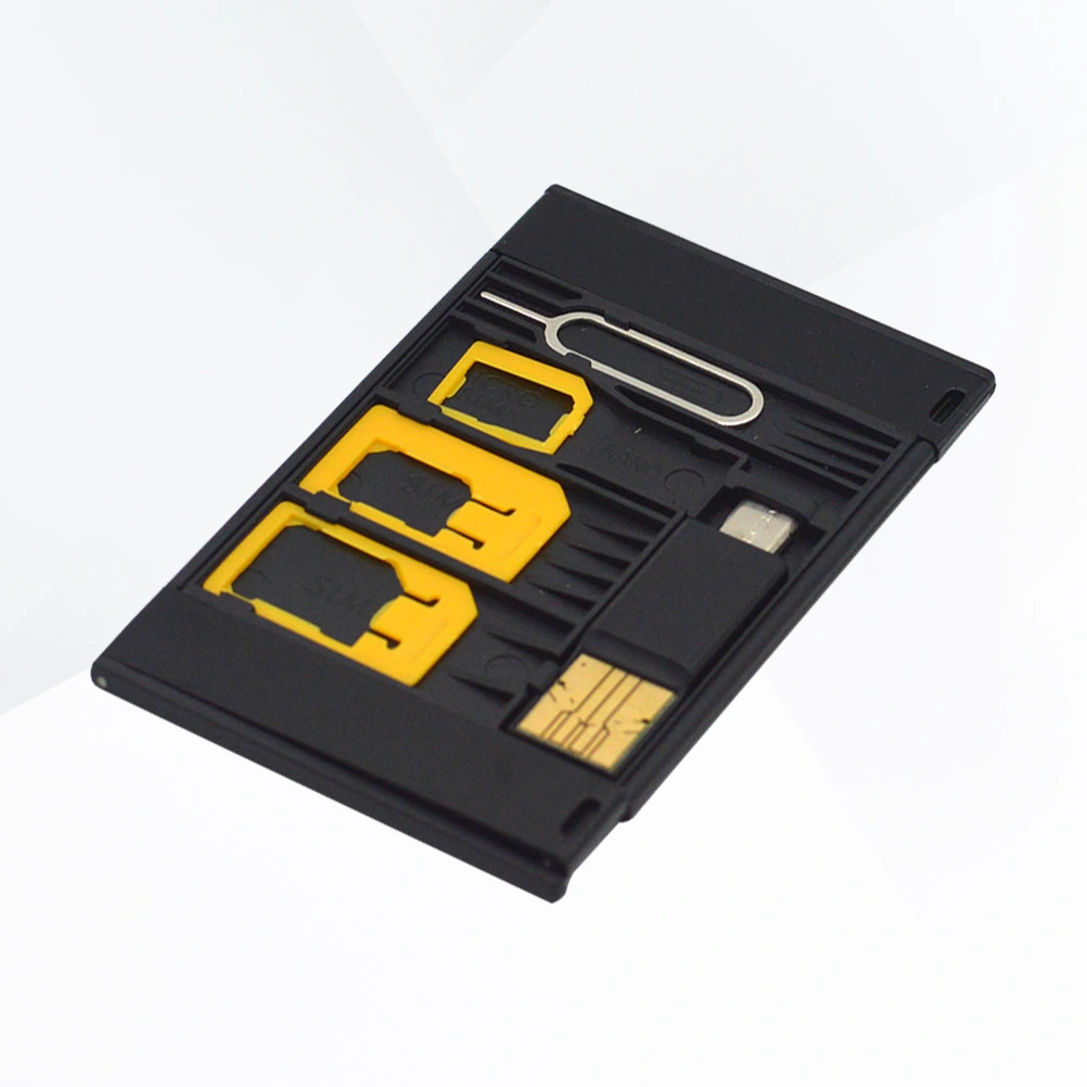5PCS/Set SIM OTG Phone Reader Set Micro Sim and Nano Adapter(Random Color)