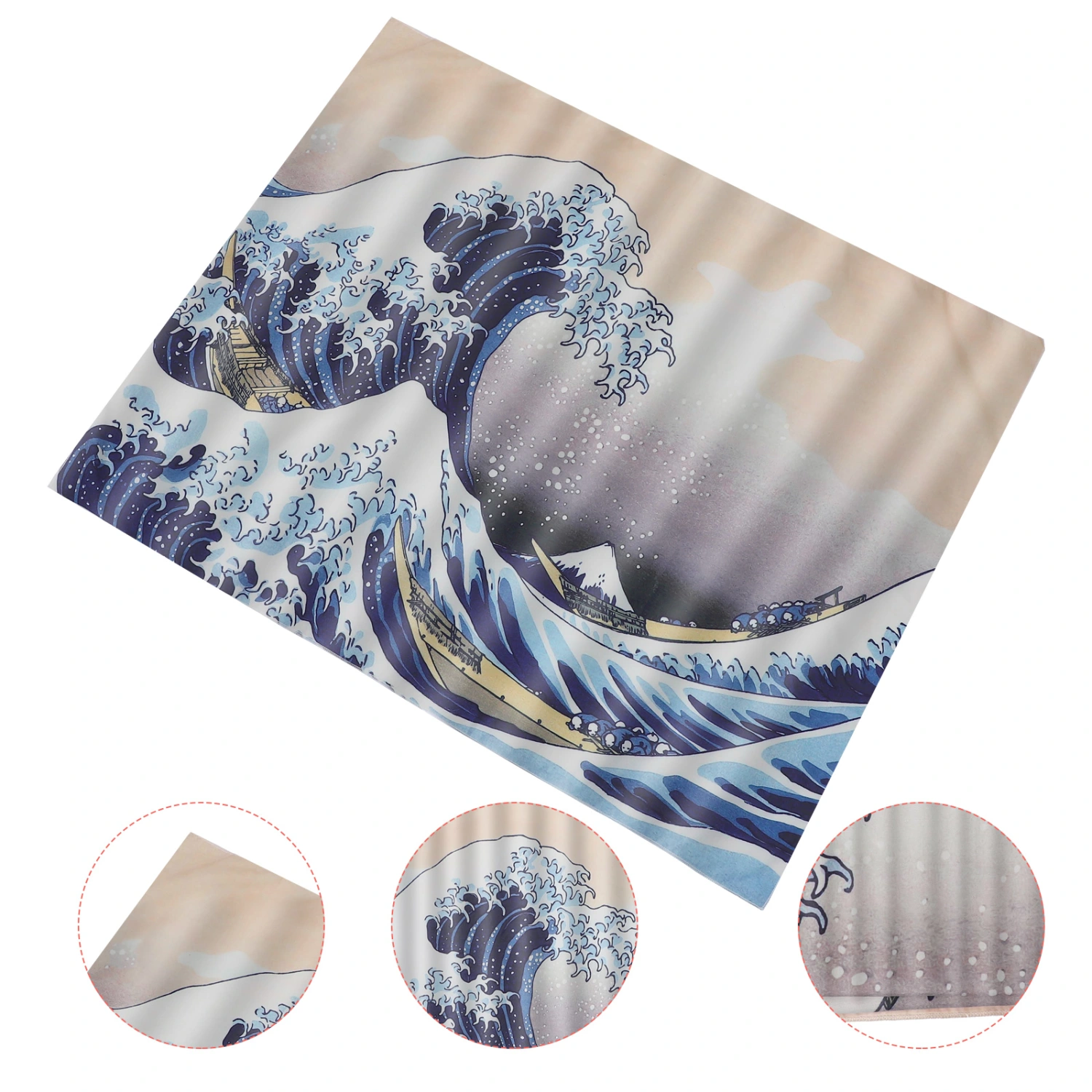 Japanese Style Tapestry Printing Wall Hanging Blanket Backdrop Hanging Cloth