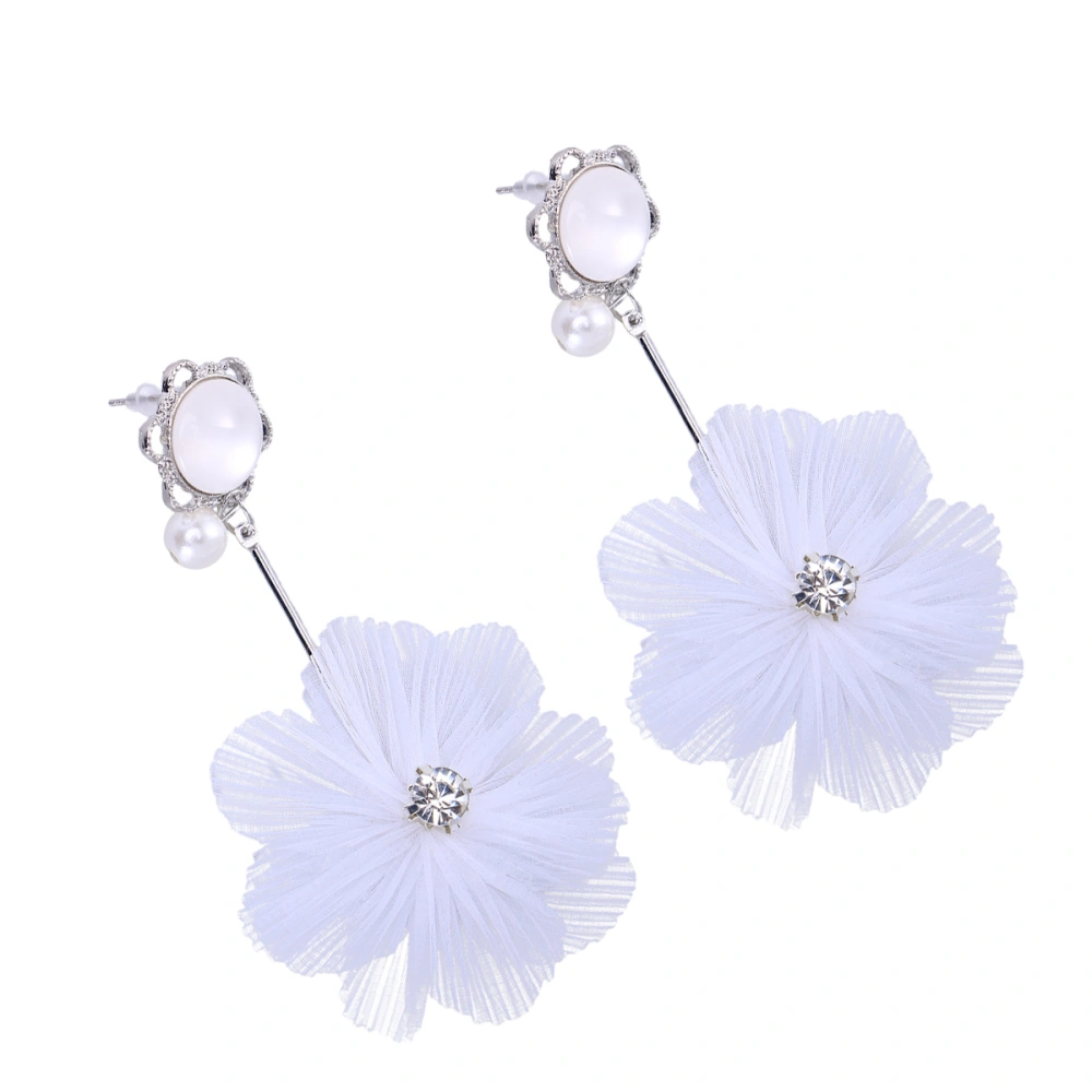 Simple Fashion Earrings Women Flower Pearl Earrings Jewelry Gifts for Ladies