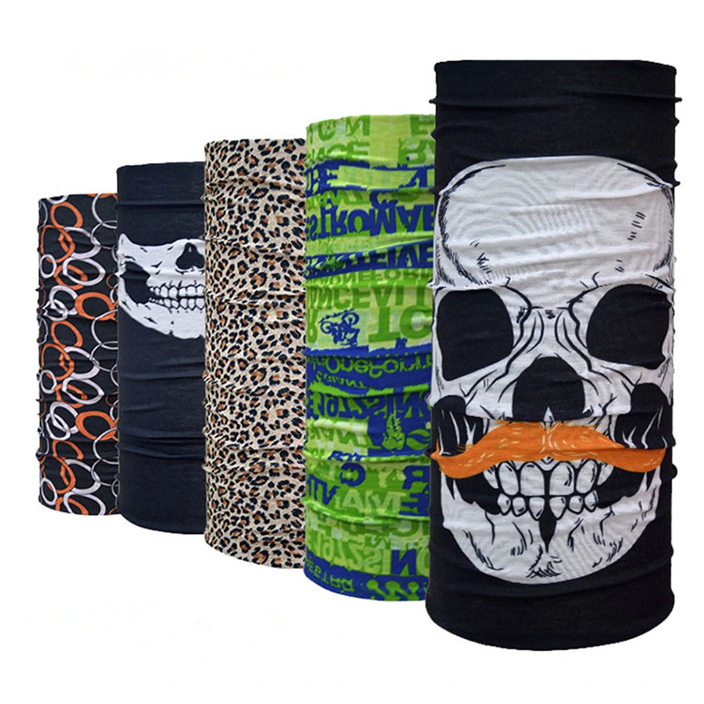 6pcs Sports Headwear Outdoor Scarf Headwrap Seamless Bandanas Headband Sweat Absorption Wide Headwear for Sports and Casual Use (Random Color)