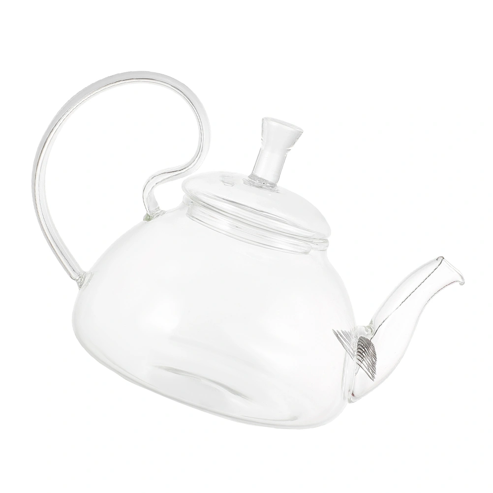 Heat-resistant Teapot Glass Teapot Large Handle Kung Fu Teapot for Home Shop
