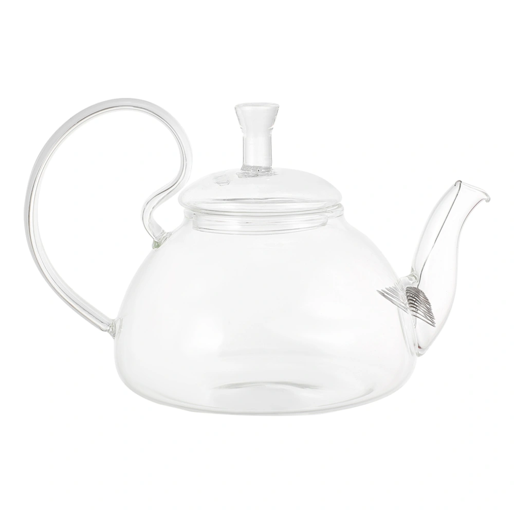 Heat-resistant Teapot Glass Teapot Large Handle Kung Fu Teapot for Home Shop