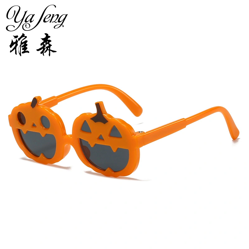 Halloween Pet Sunglasses Portable Pumpkin Dog Glasses Halloween Party Pet Cat Eyewear Party Favor