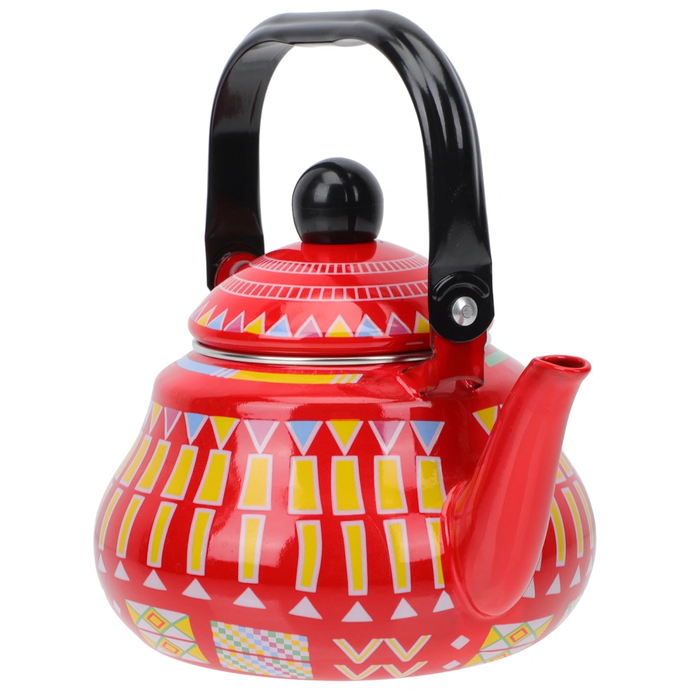 Household Enamel Kettle Decorative Enamel Teapot Water Boiling Kettle Teakettle