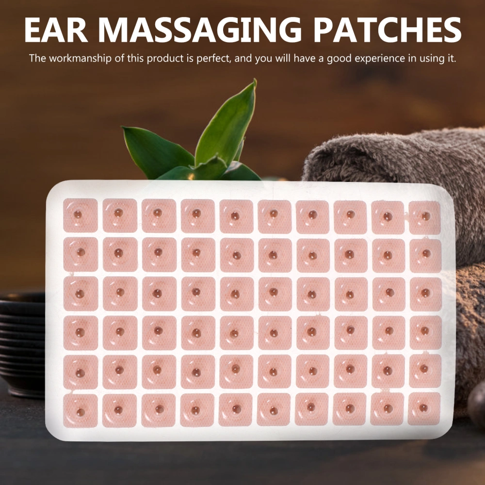 600Pcs Ear Massaging Patches Acupuncture Ear Patches Ear Acupoint Press Patches Massage Tools