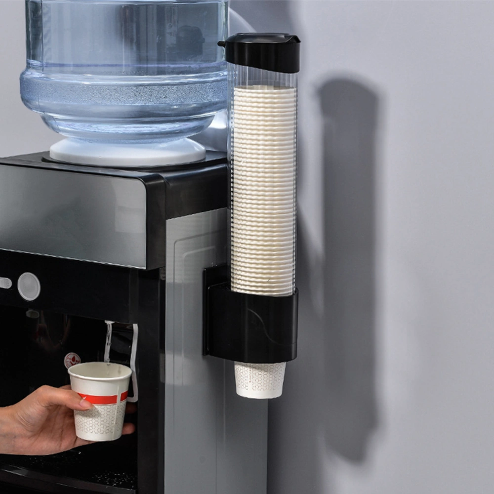 Disposable Cup Dispenser Punch Free Paper Cup Hanger Wall Mounted Cup Holder