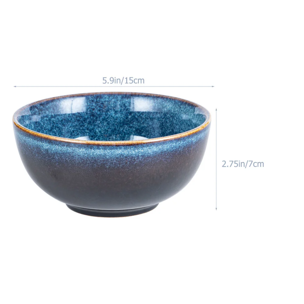 Decorative Breakfast Bowl Ceramic Noddles Bowl Japanese Style Salad Bowl