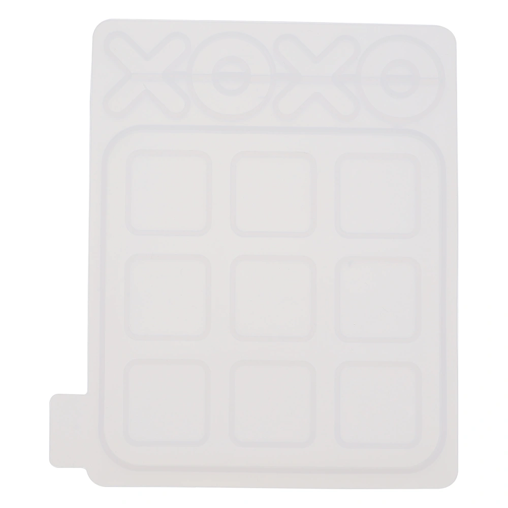 Tic Tac Toe Board Game Resin Mold Family Games Silicone Epoxy Resin Casting Mold