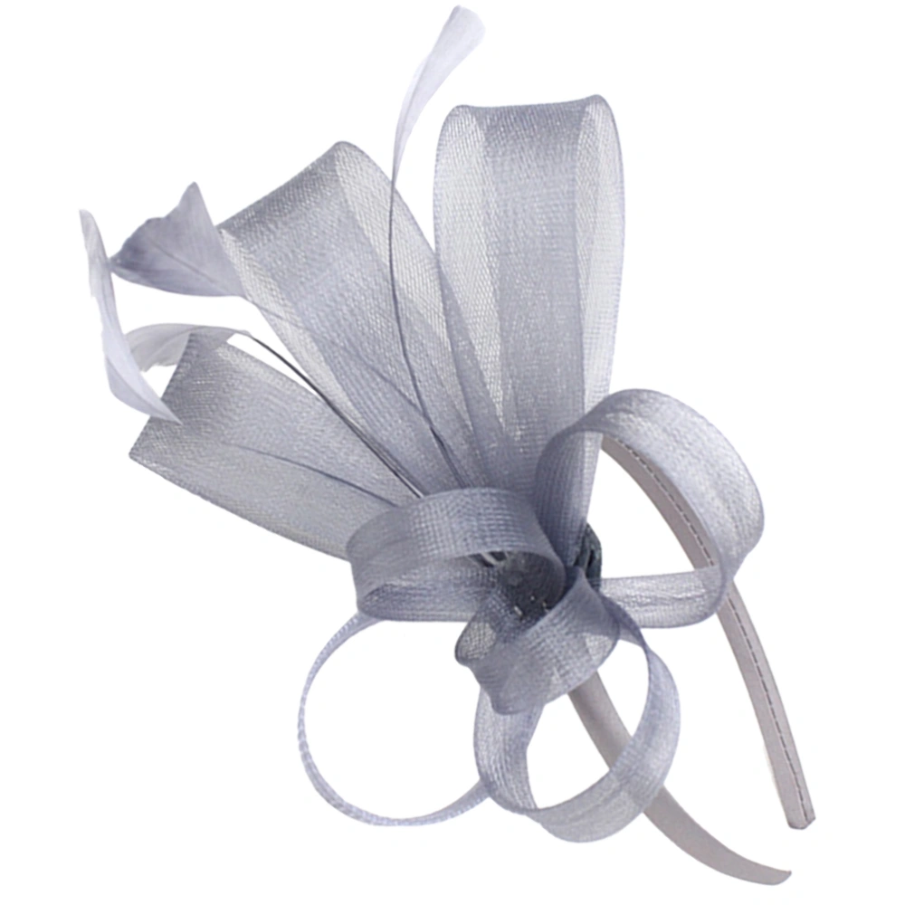 Fascinator Headband Feathering Hat Tea Party Hat Decorative Hair Accessories