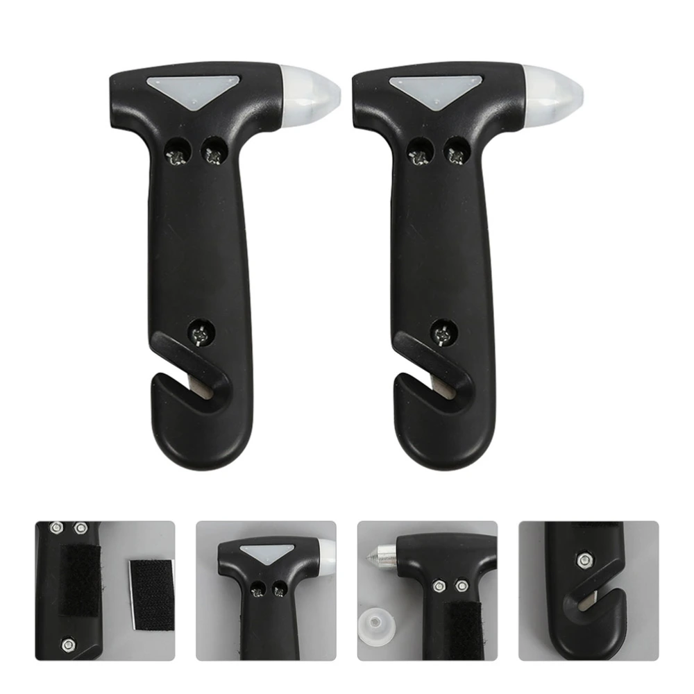 2pcs Window Glass Breaker Hammer Car Safety Hammer Escape Emergency Hammers