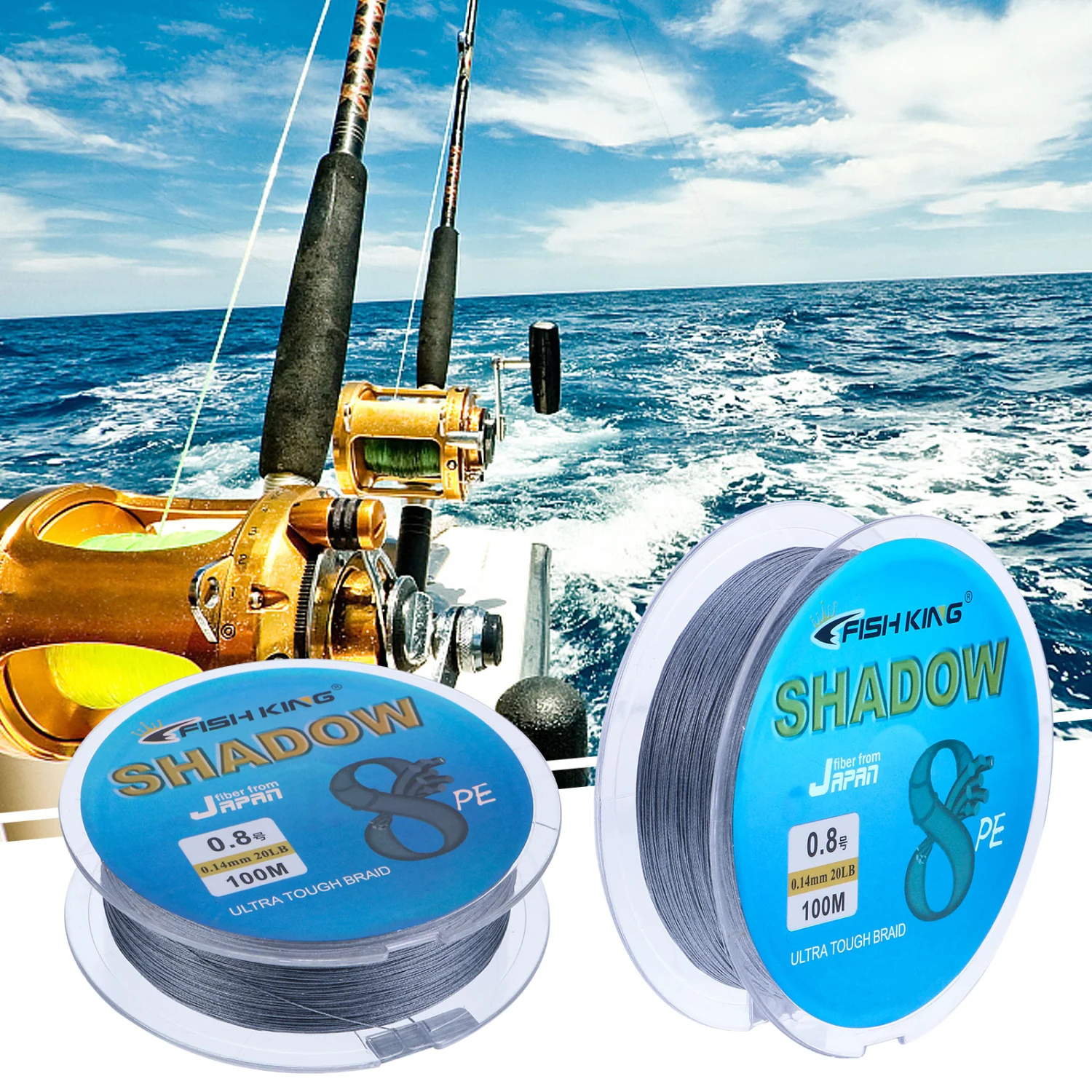 Braided Fishing Line 8 Strands Braided Lines Nylon Fishing Line Fishing Supplies