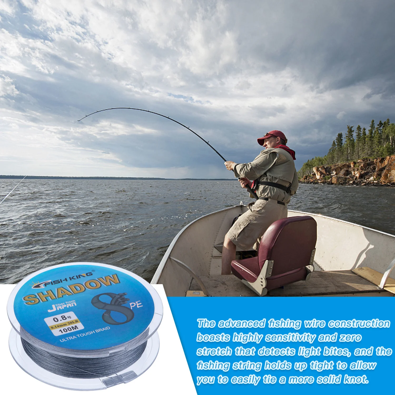 Braided Fishing Line 8 Strands Braided Lines Nylon Fishing Line Fishing Supplies
