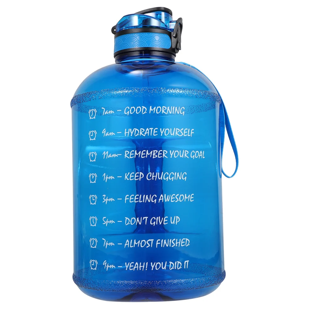 1pc Plastic Water Bottle Large Capacity Water Cup Portable Sports Water Bottle