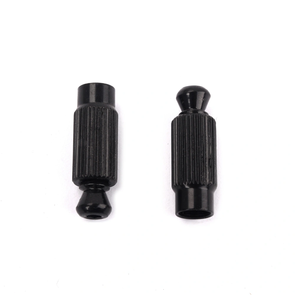 2pcs Tremolo Bridge Mounting Instrument Studs and Inserts GAQ52BK Black