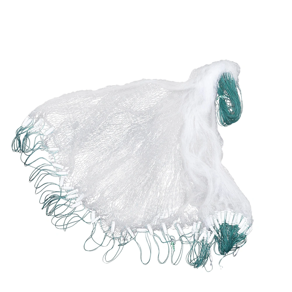 Single Layer Fishing Net Monofilament Fishing Gill Network With Float Outdoor Fish Gillnet Trap Fishing (0.7m x 20m, 2975)