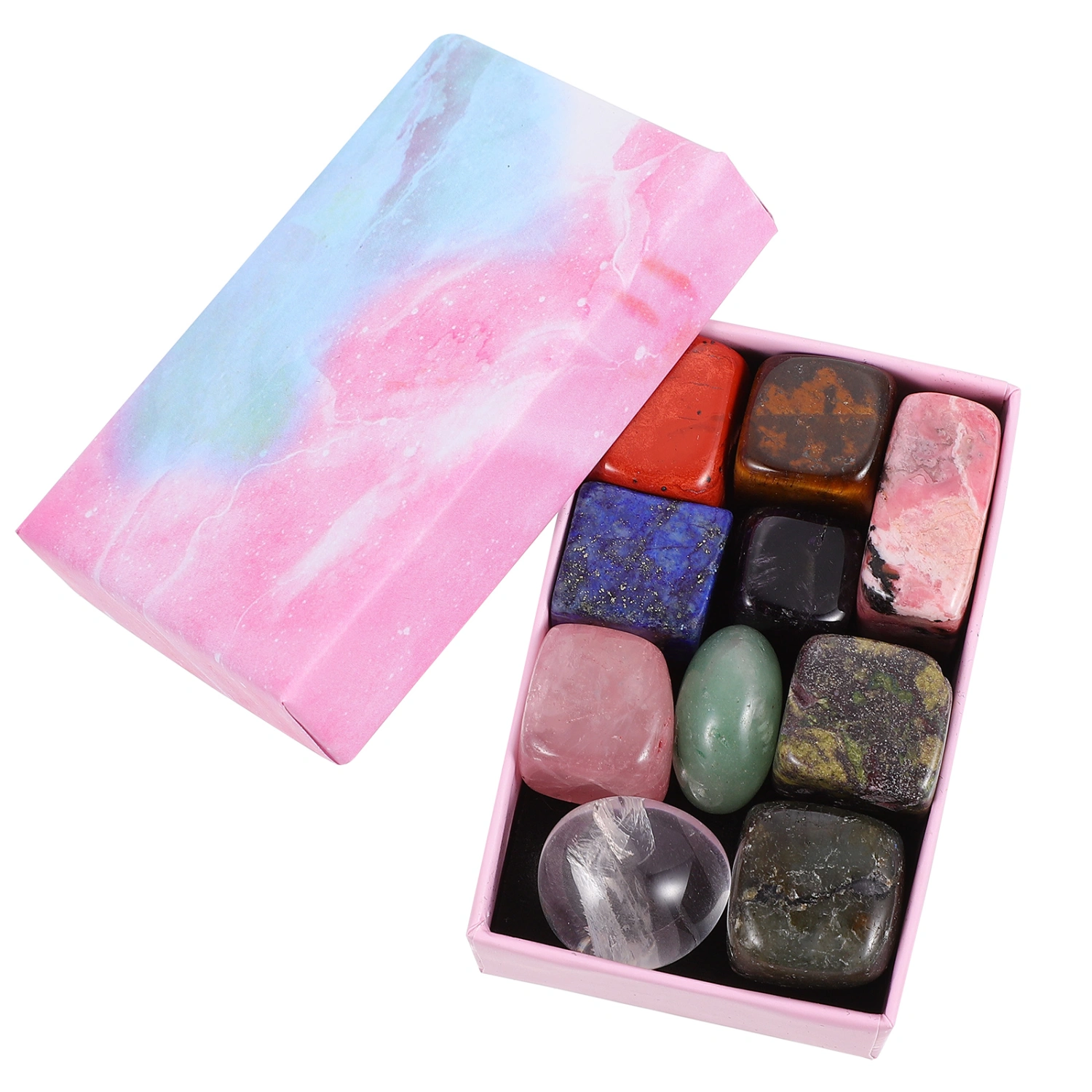 1 Set Chakra Stones Practical Healing Crystals Kit Practical Crystal Therapy Set