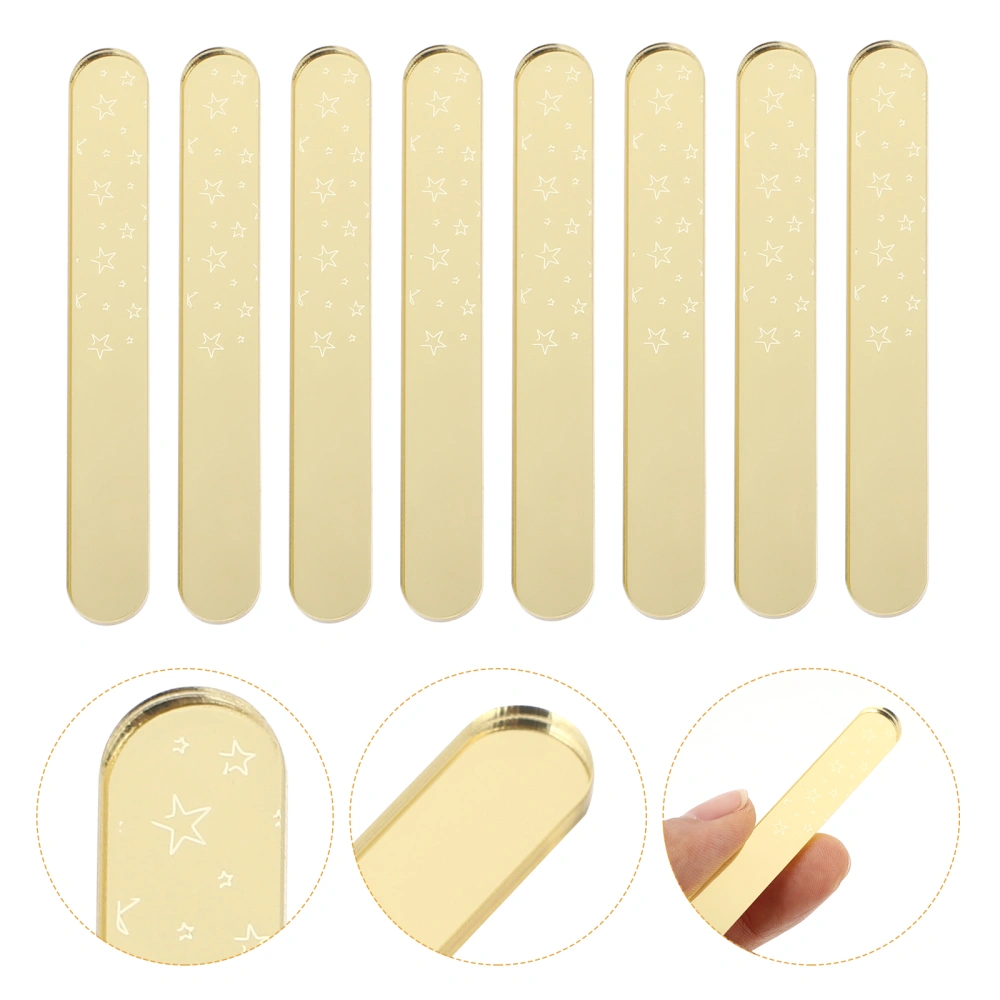 20PCS Ice Cream Stick Creative Popsicle Stick Delicate Natural Popsicle Stick