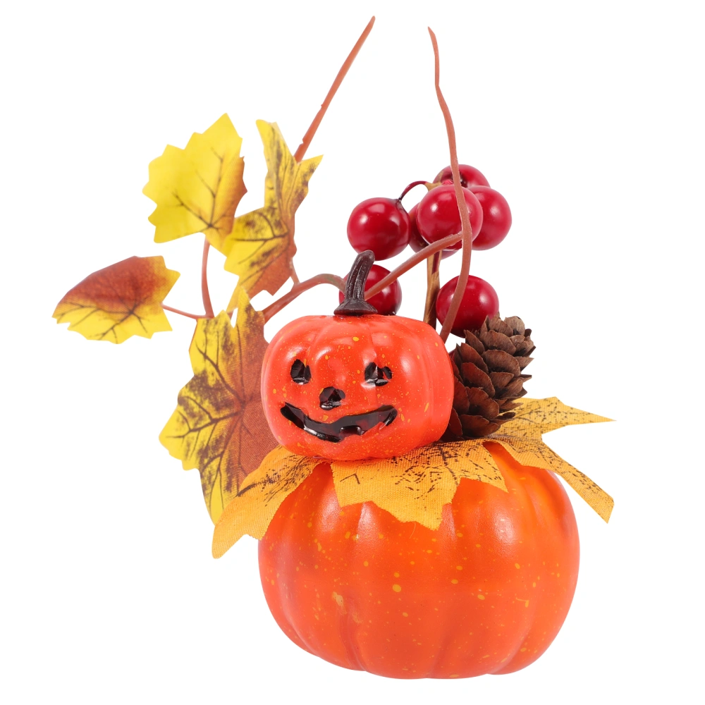 Pumpkin Decor Artificial Pumpkin Table Decoration Pumpkin Adornment Supply