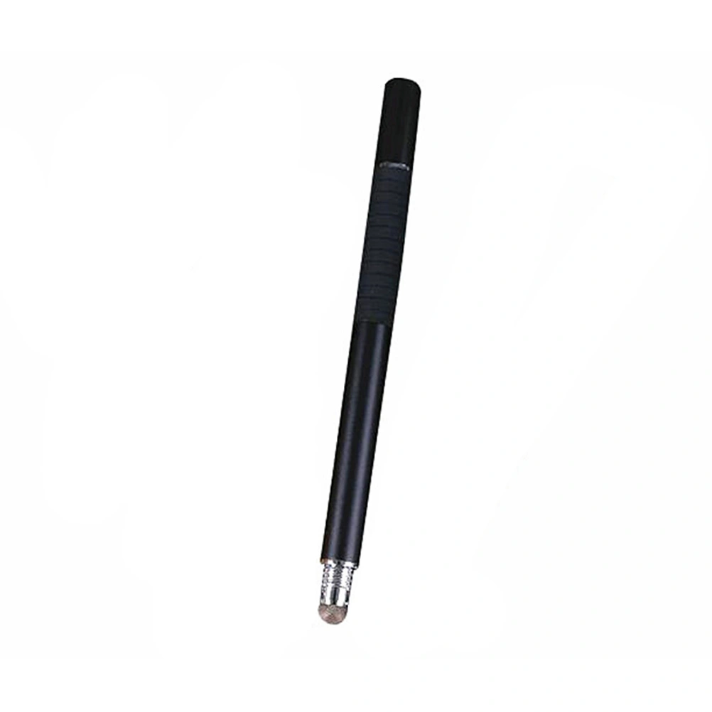 Universal 2 in 1 Disc and Fiber Tip Capacitive Stylus Touch Screen Pen for All Touch Screen Devices Tablets & Cell Phones (Black)