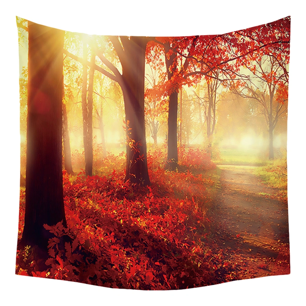 1pc Hanging Backdrop Forest Tapestry Wall Background Cloth Home Decoration