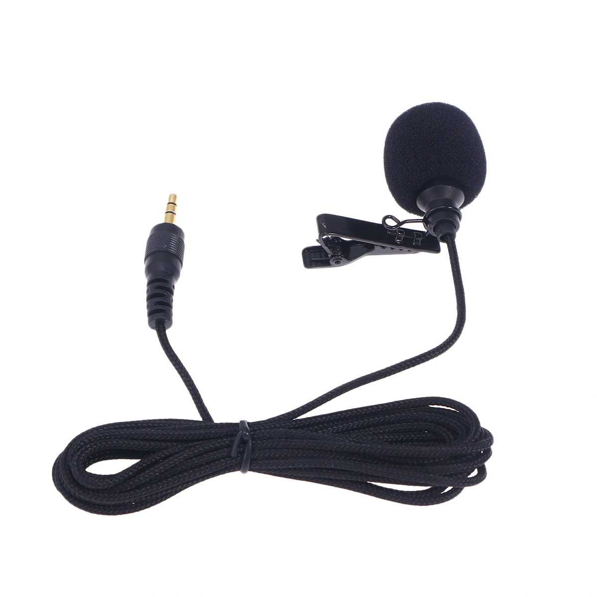 Hands Free Lavalier Lapel Mic with Easy Clip On System Dual Track for Computer Windows