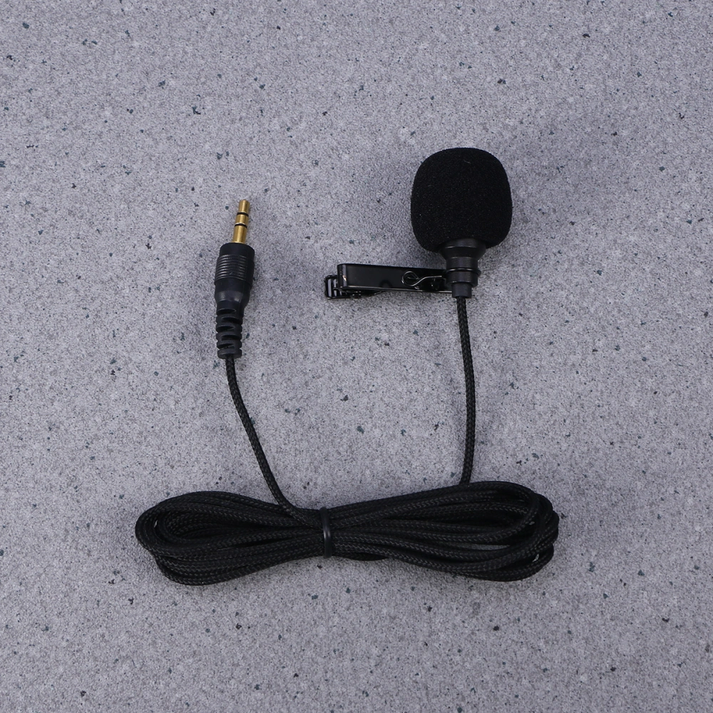 Hands Free Lavalier Lapel Mic with Easy Clip On System Dual Track for Computer Windows